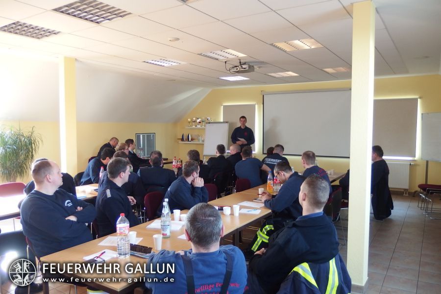 Führungskräfteschulung 2015 der Feuerwehr Stadt Mittenwalde